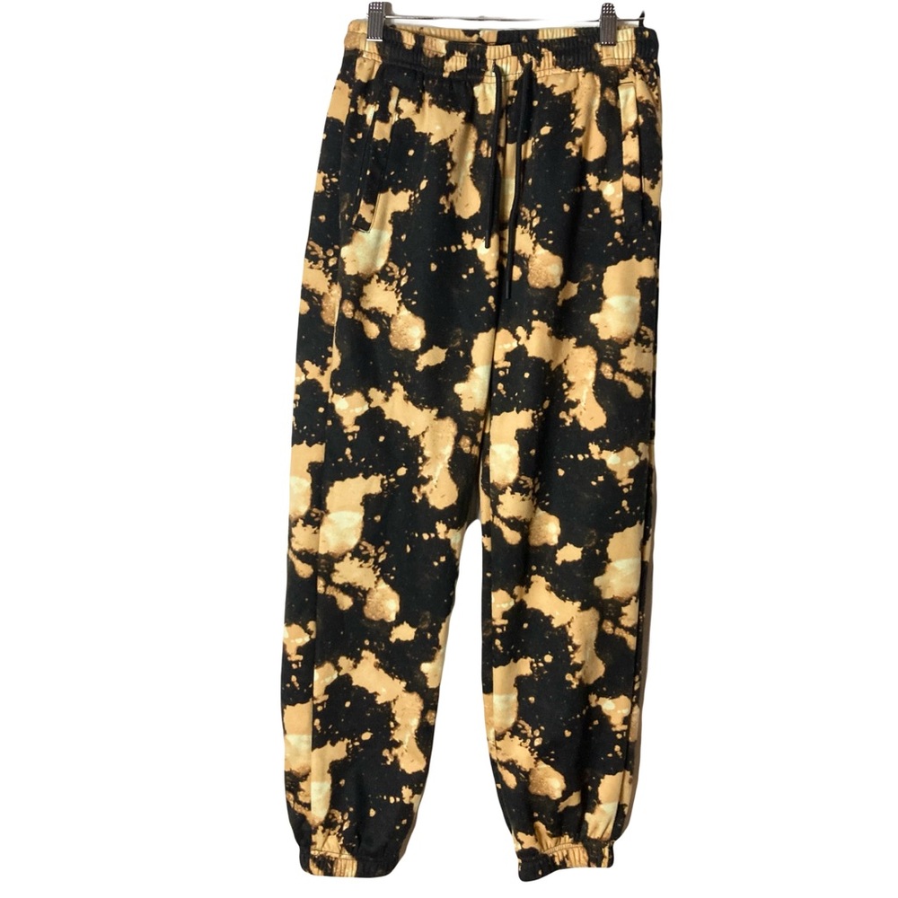 Nwot WESC Bleached Jogger Unisex Mens S Womens M Soft Comfort Tie Dye Trendy